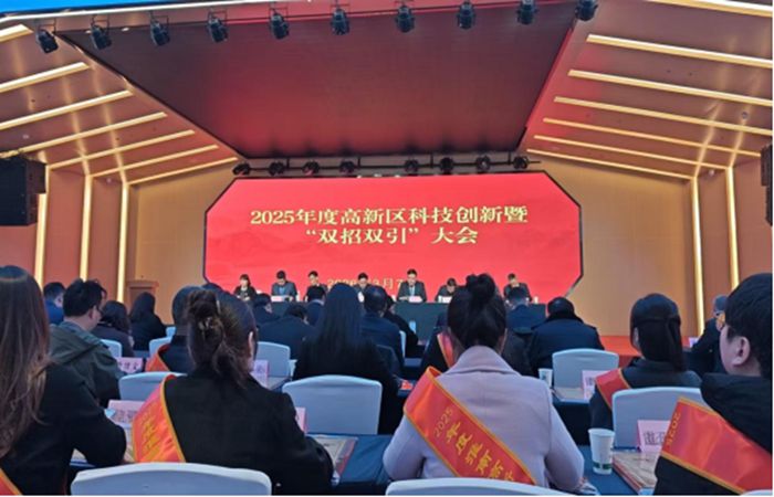 喜獲表彰再奮進 扎根高新創(chuàng)佳績——    實業(yè)公司榮獲“2025年度淮南高新區(qū)商貿(mào)領域十佳企業(yè)”稱號